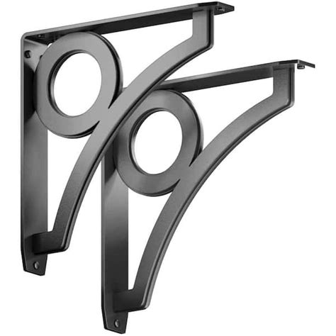 shelf brackets circle star metal|STARBY Heavy Duty Shelf Brackets ~ Metal Wall .